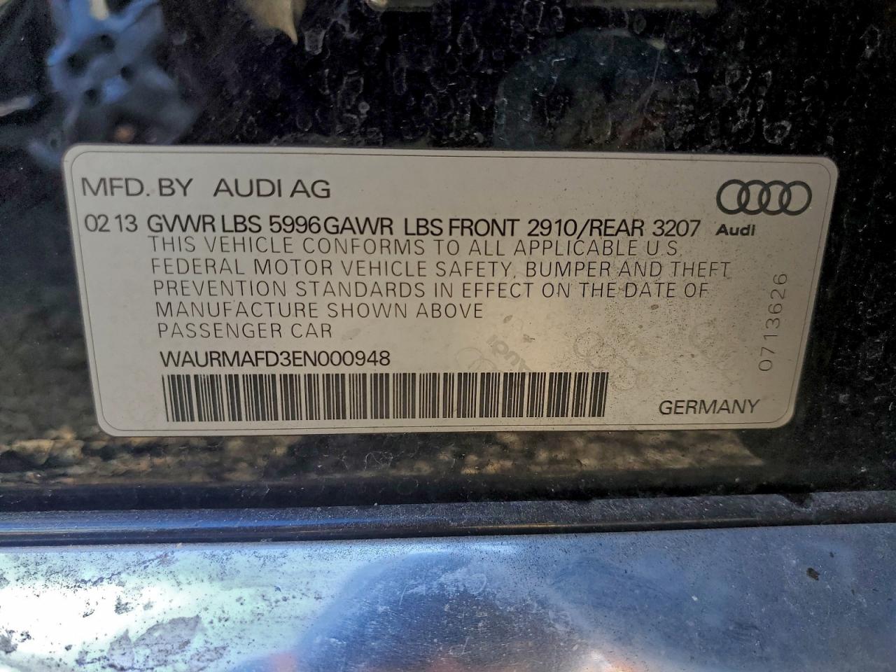 Фото: WAURMAFD3EN000948