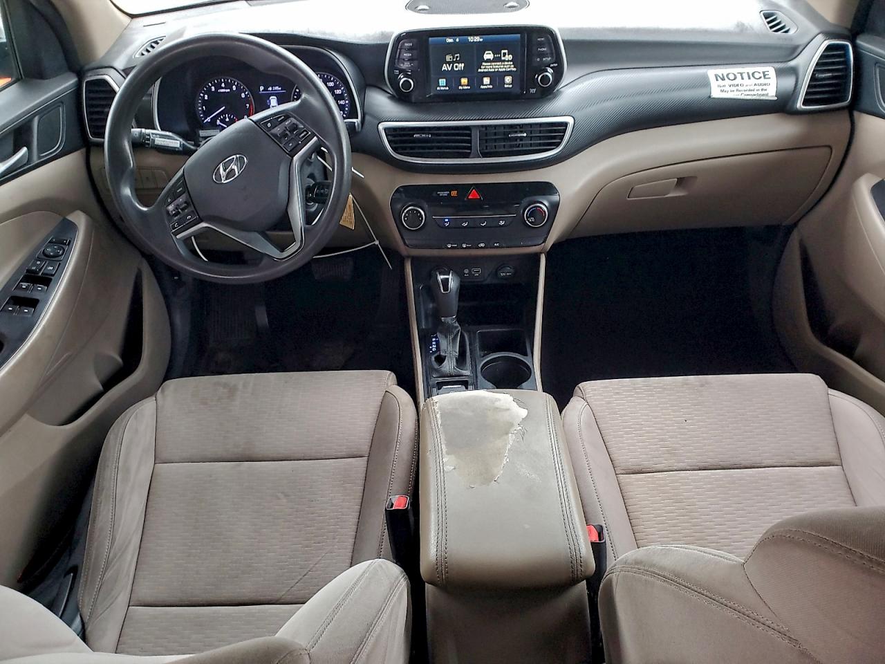 2021 Hyundai Tucson Se VIN: KM8J23A43MU344031 Lot: 94362975