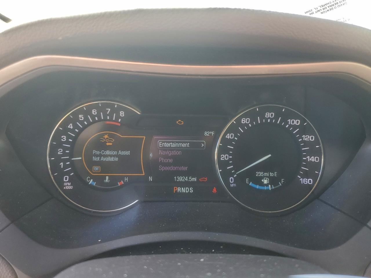 2020 Lincoln Mkz Reserve VIN: 3LN6L5E94LR606780 Lot: 93379865