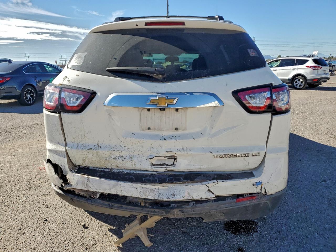 2015 Chevrolet Traverse Ls VIN: 1GNKRFED9FJ228666 Lot: 95304055