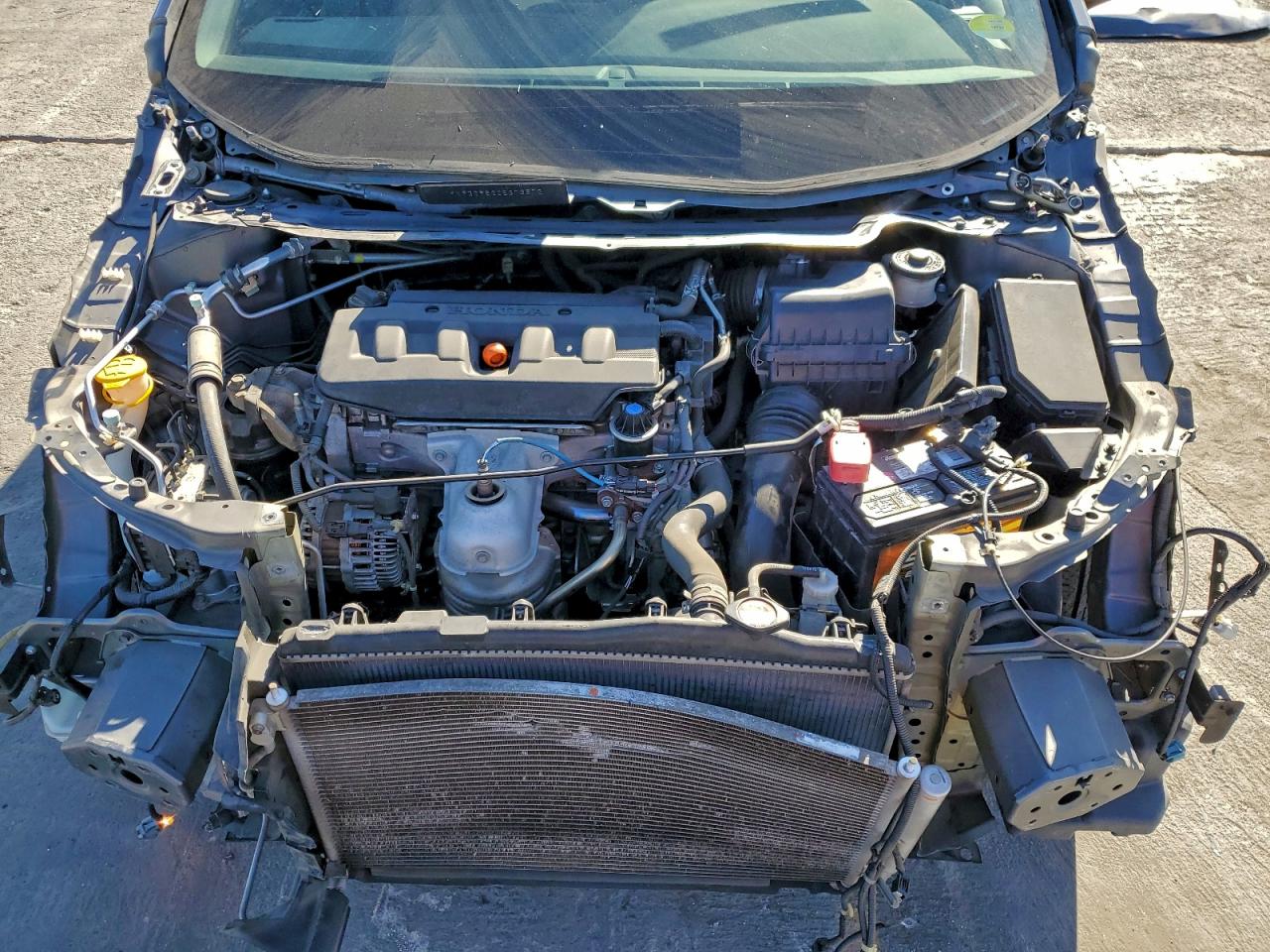 2012 Honda Civic Lx VIN: 19XFB2F52CE373572 Lot: 96723695