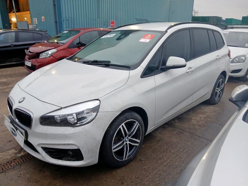 2015 BMW 2 SERIES 216D SPORT 5DR for sale at Copart ROCHFORD