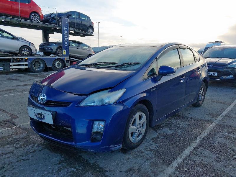 2010 TOYOTA PRIUS 1.8 VVTI T3 5DR CVT AUTO for sale at Copart CHESTER