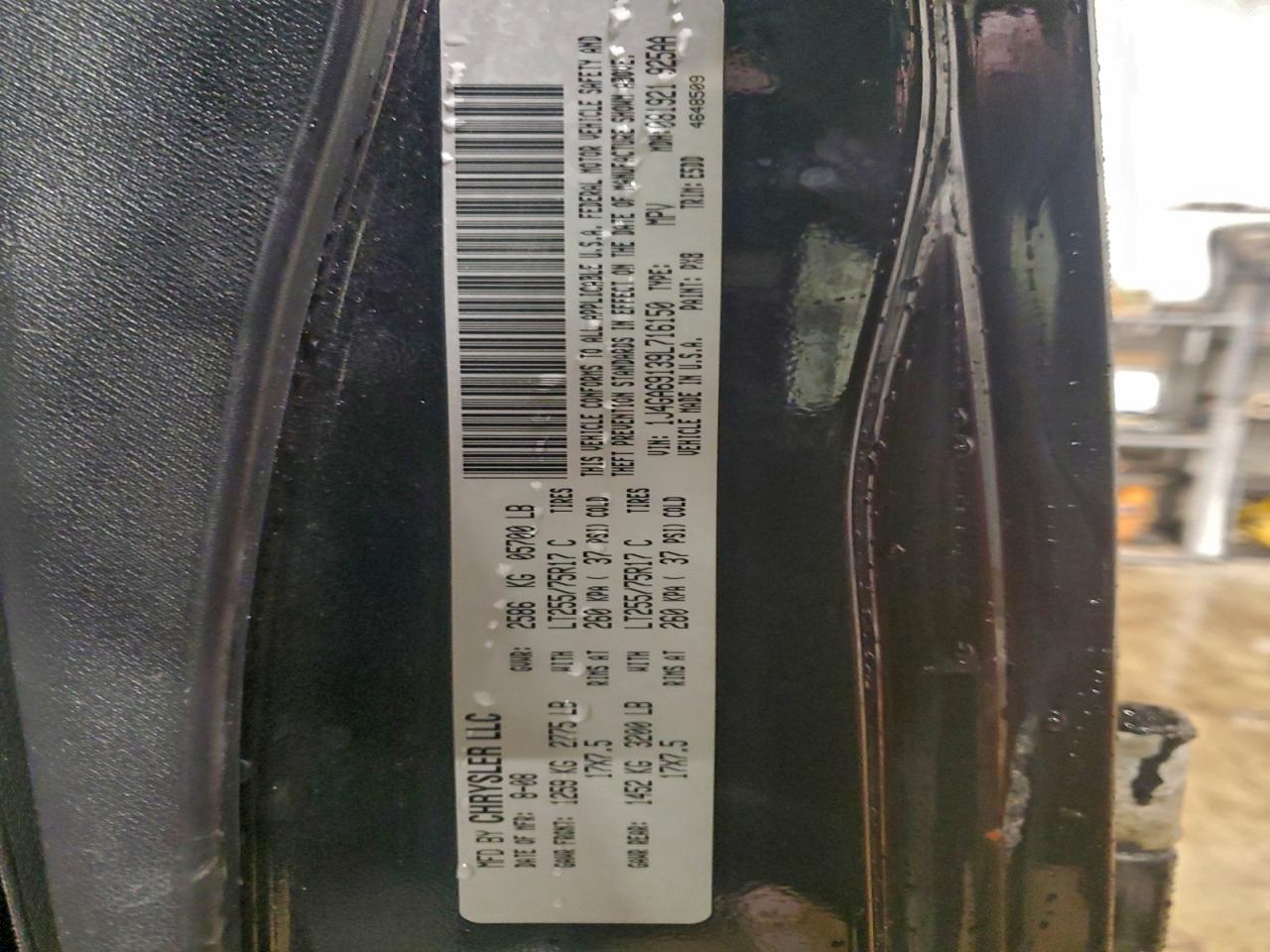 2009 Jeep Wrangler Unlimited Rubicon VIN: 1J4GA69139L716150 Lot: 95135185