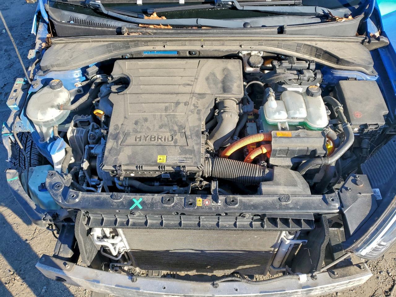 2017 Hyundai Ioniq Blue VIN: KMHC65LC7HU042079 Lot: 94295495