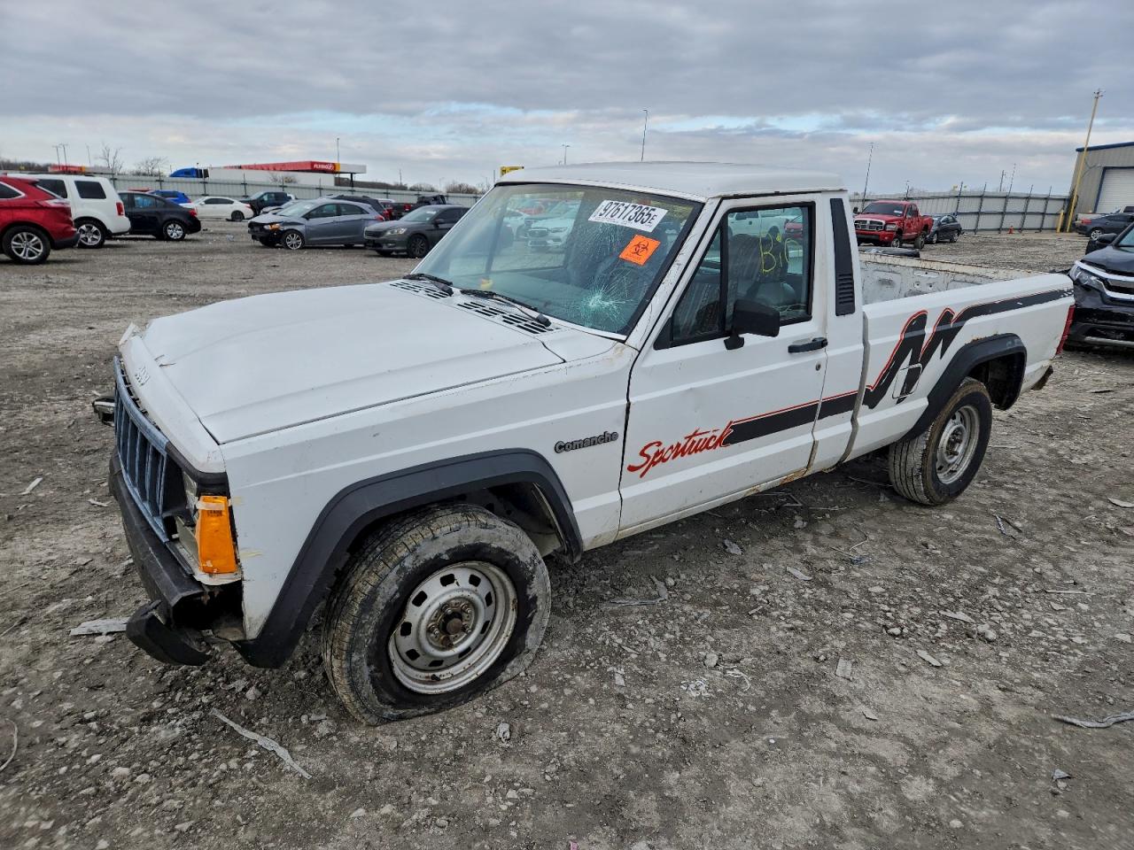 1991 Jeep Comanche VIN: 1J7FT26P7ML622923 Lot: 97617365