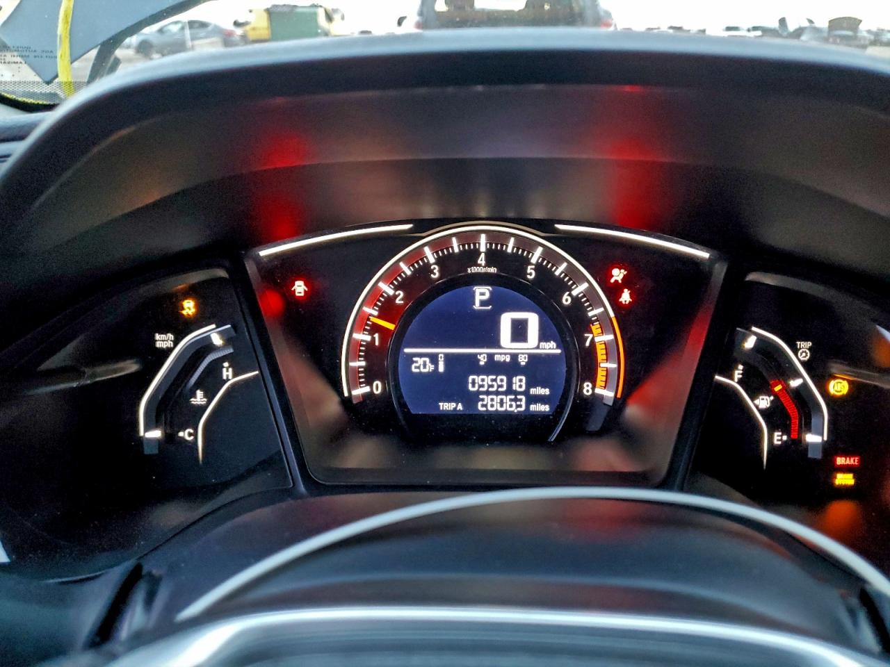 2017 Honda Civic Lx VIN: 19XFC2F52HE029244 Lot: 97939565