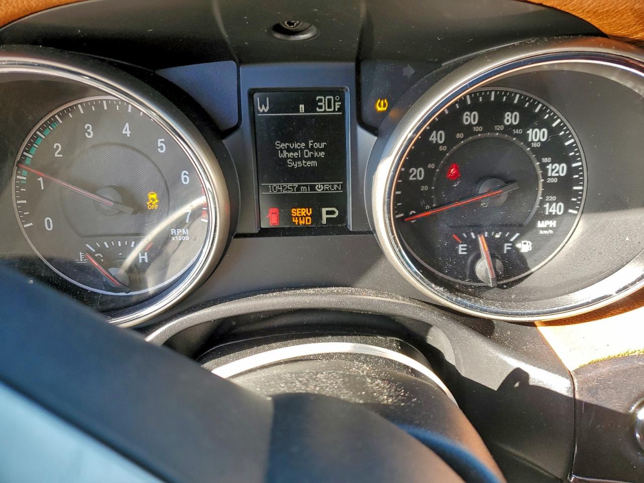 2013 Jeep Grand Cherokee Overland VIN: 1C4RJFCT2DC634864 Lot: 97931325