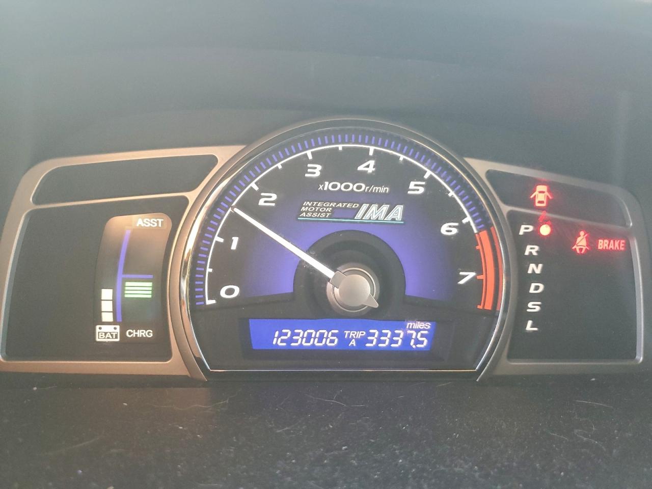 2006 Honda Civic Hybrid VIN: JHMFA36226S025284 Lot: 95010205