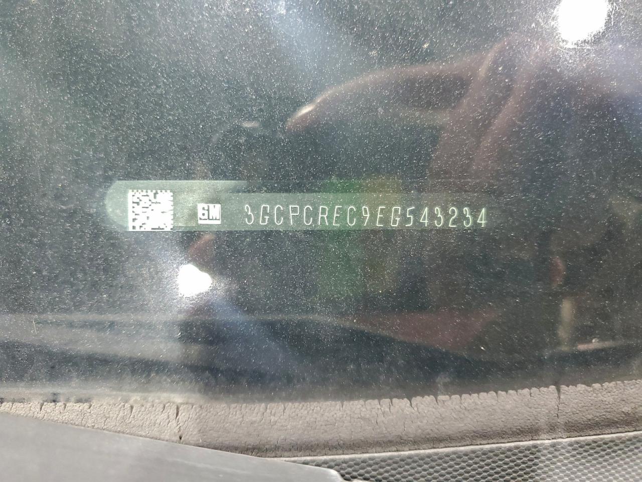 2014 Chevrolet Silverado C1500 Lt VIN: 3GCPCREC9EG543234 Lot: 95507585