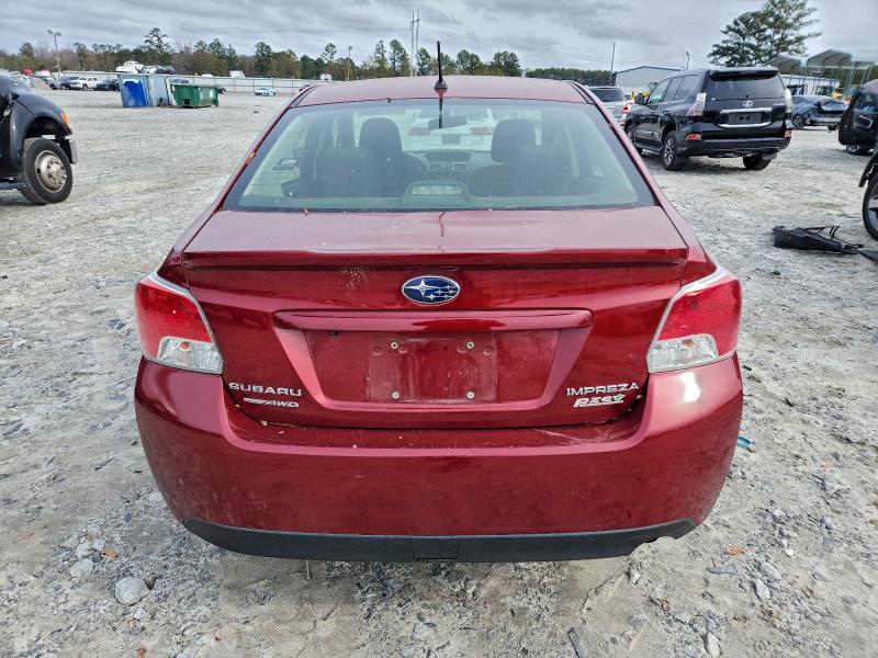 SUBARU IMPREZA 2016 Red