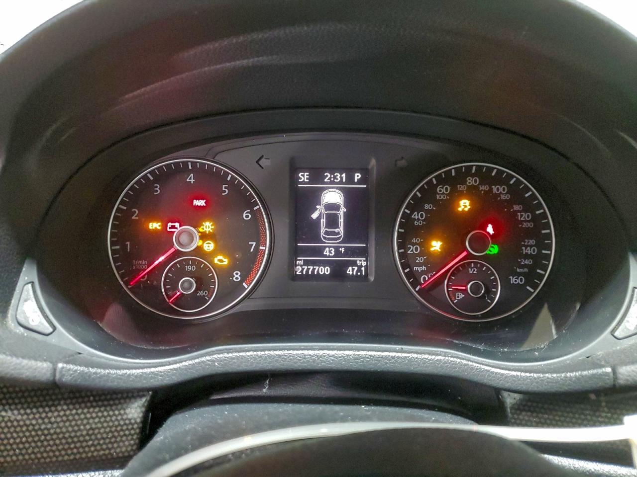 2014 Volkswagen Passat Se VIN: 1VWBT7A38EC103817 Lot: 95455655