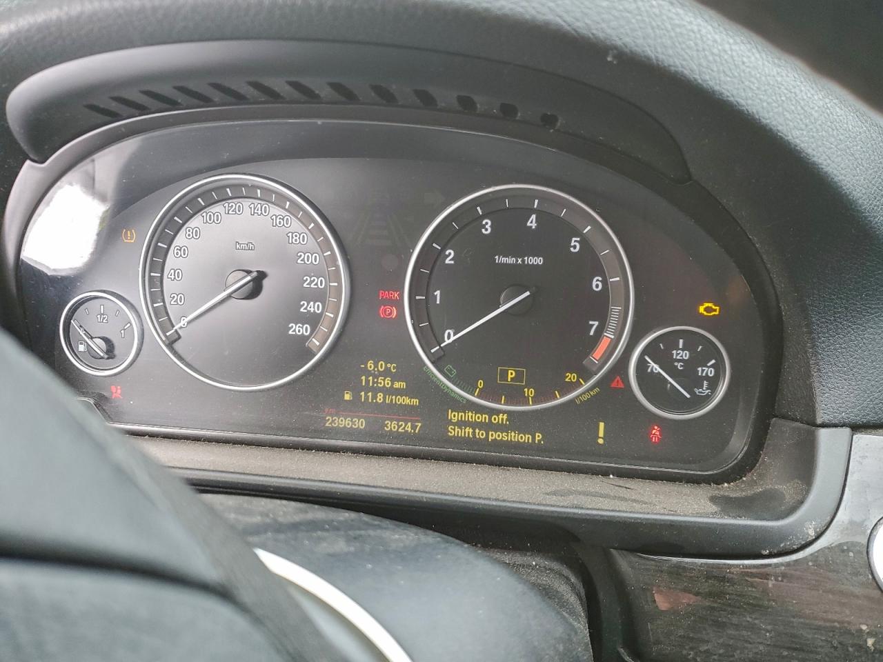 2011 BMW 535 Xi VIN: WBAFU7C54BC870301 Lot: 95204055