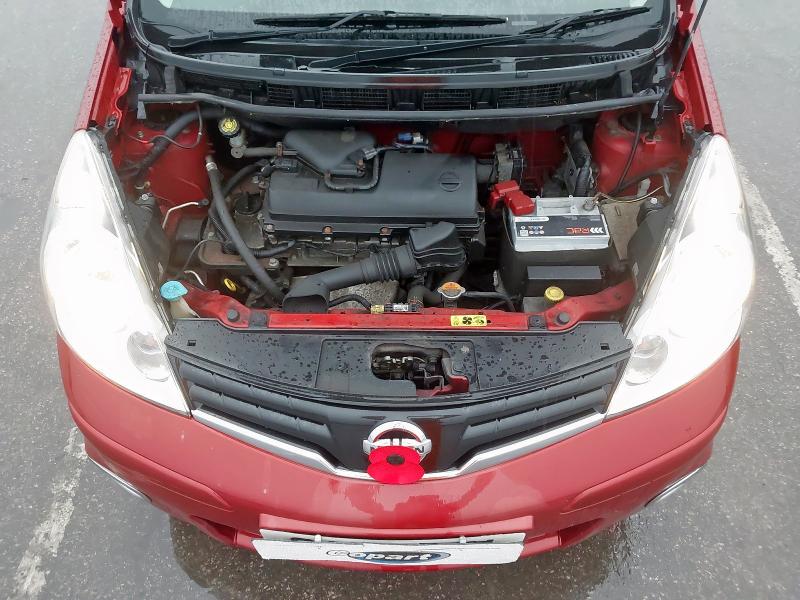 2012 NISSAN NOTE 1.4 N-TEC+ 5DR