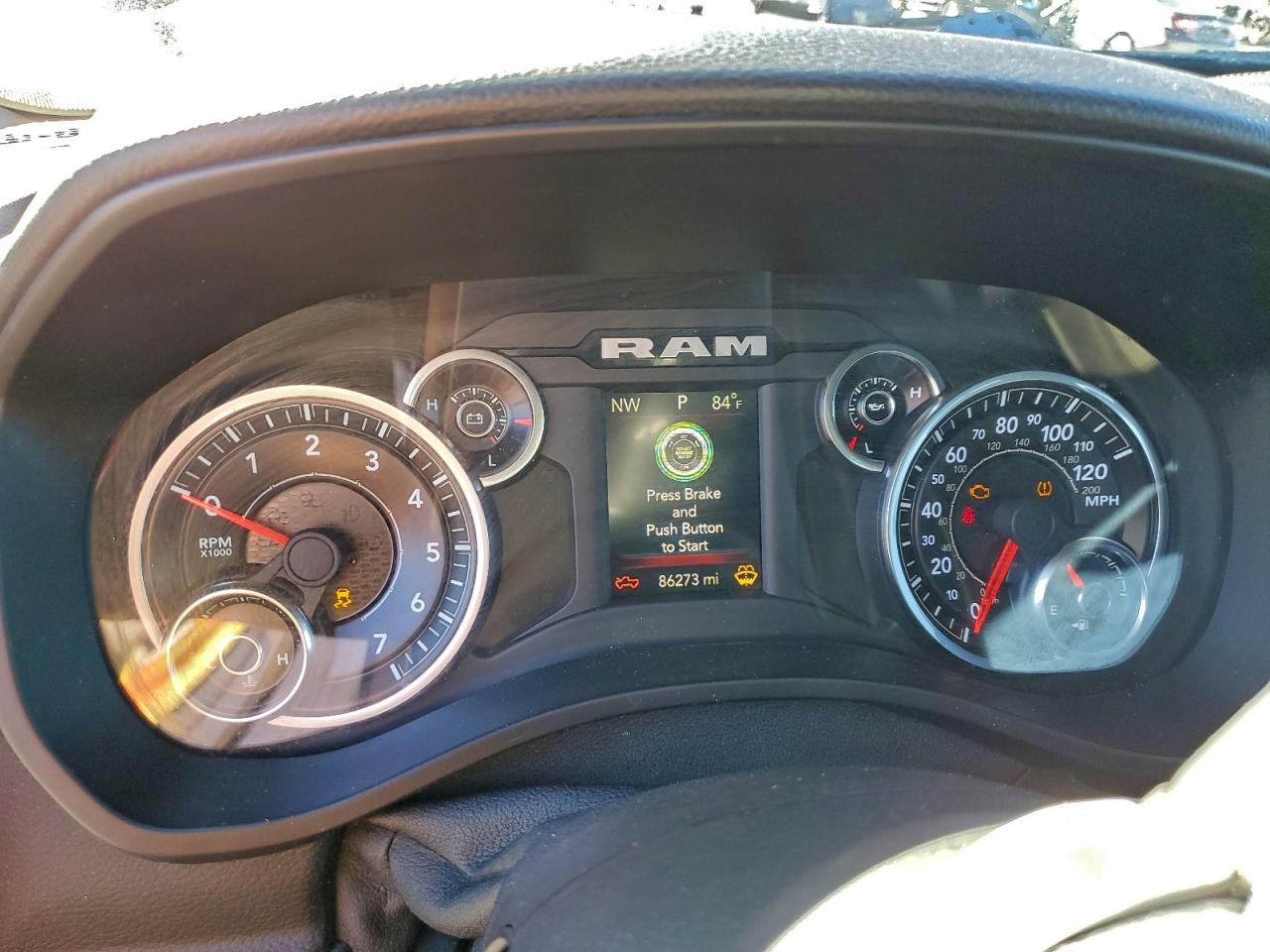 2019 Ram 1500 Big Horn/Lone Star VIN: 1C6SRFMT3KN922037 Lot: 96244995