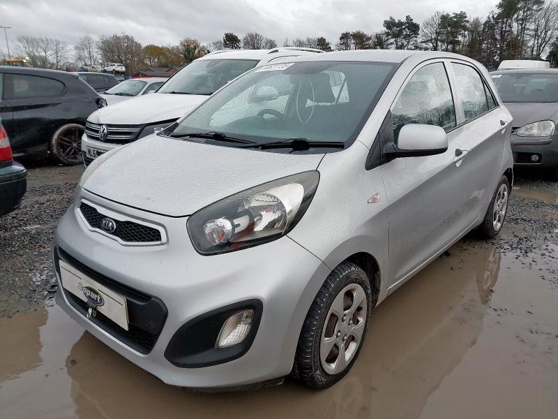 2012 KIA PICANTO 1.0 1 5DR for sale at Copart WOLVERHAMPTON