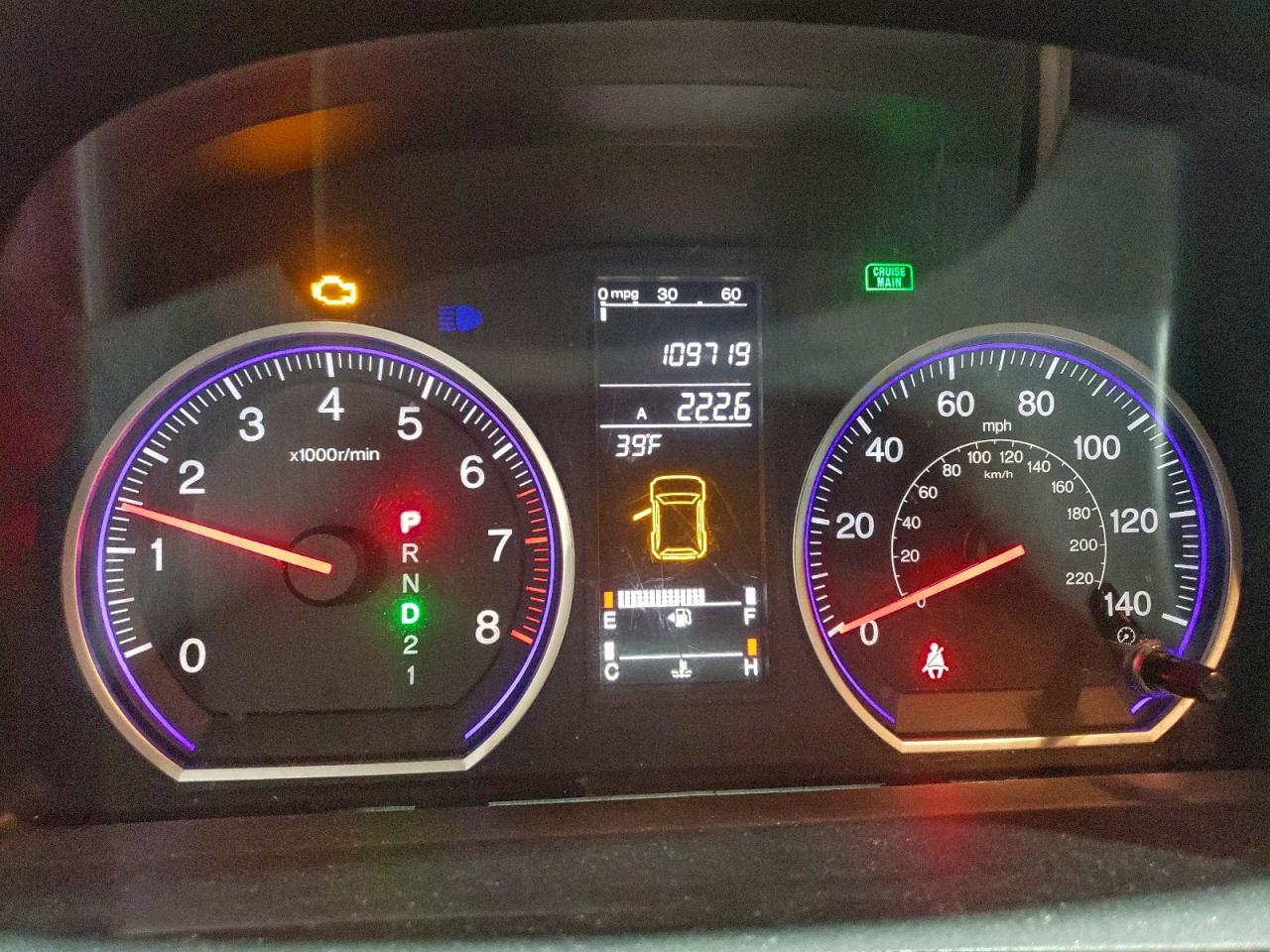 2009 Honda Cr-V Exl VIN: 5J6RE48719L039932 Lot: 95500035