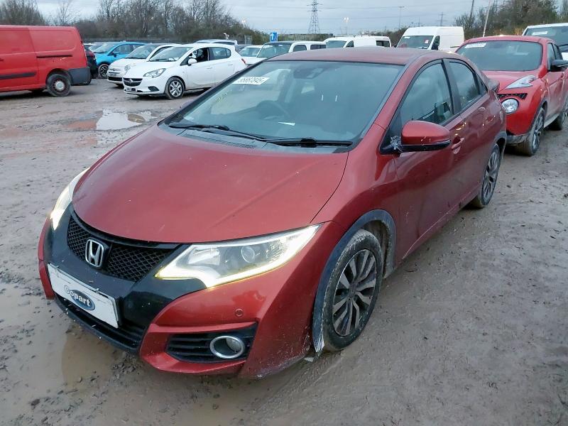 2017 HONDA CIVIC 1.6 I-DTEC SE PLUS 5DR [NAV] for sale at Copart BRISTOL