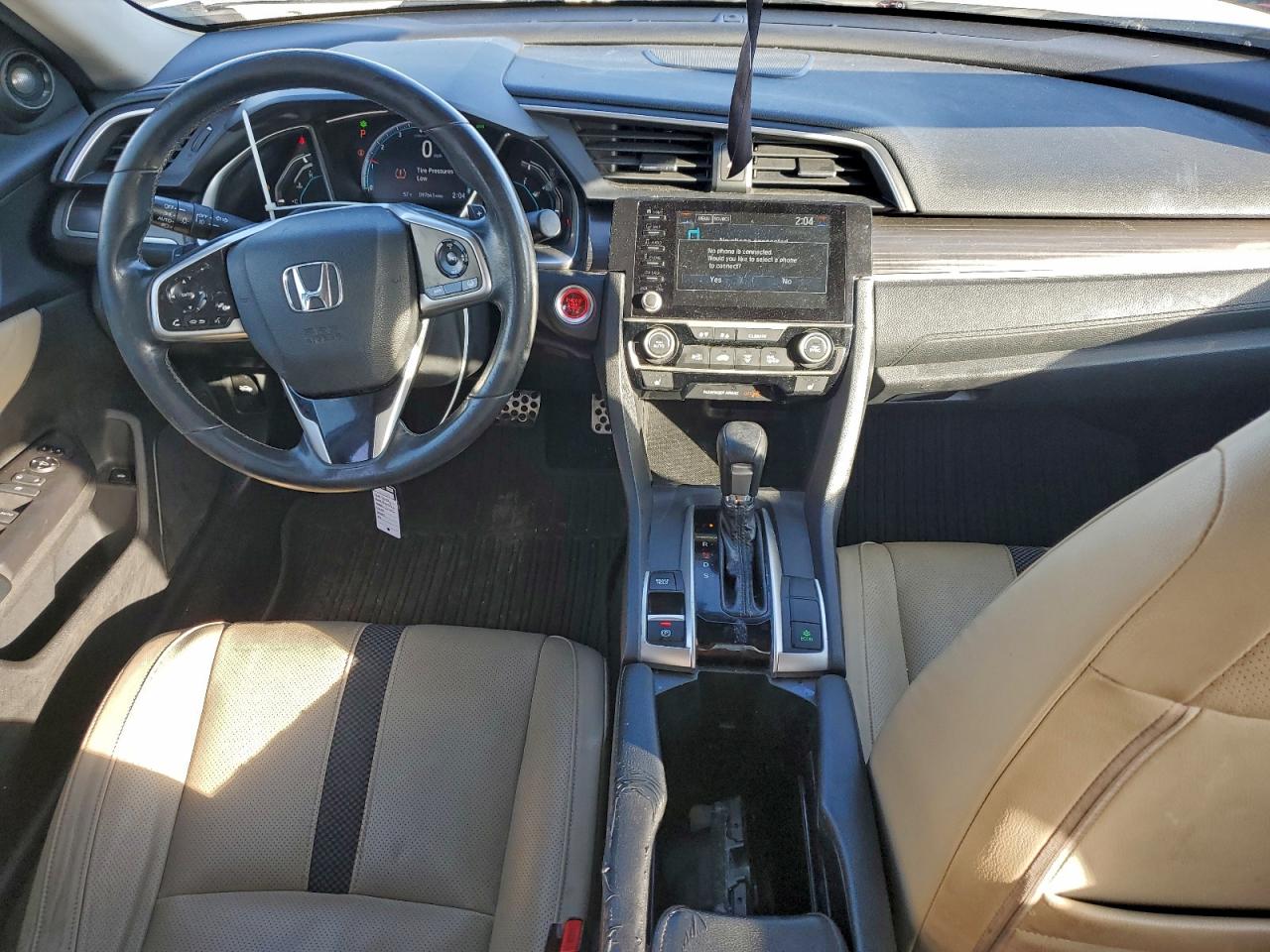 2019 Honda Civic Touring VIN: JHMFC1F93KX003058 Lot: 95006005