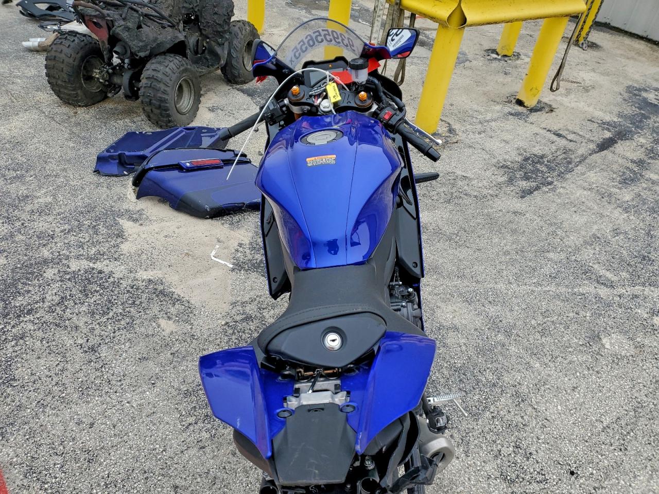 2025 Yamaha Yzfr7 VIN: JYARM38EXSA018205 Lot: 93955655