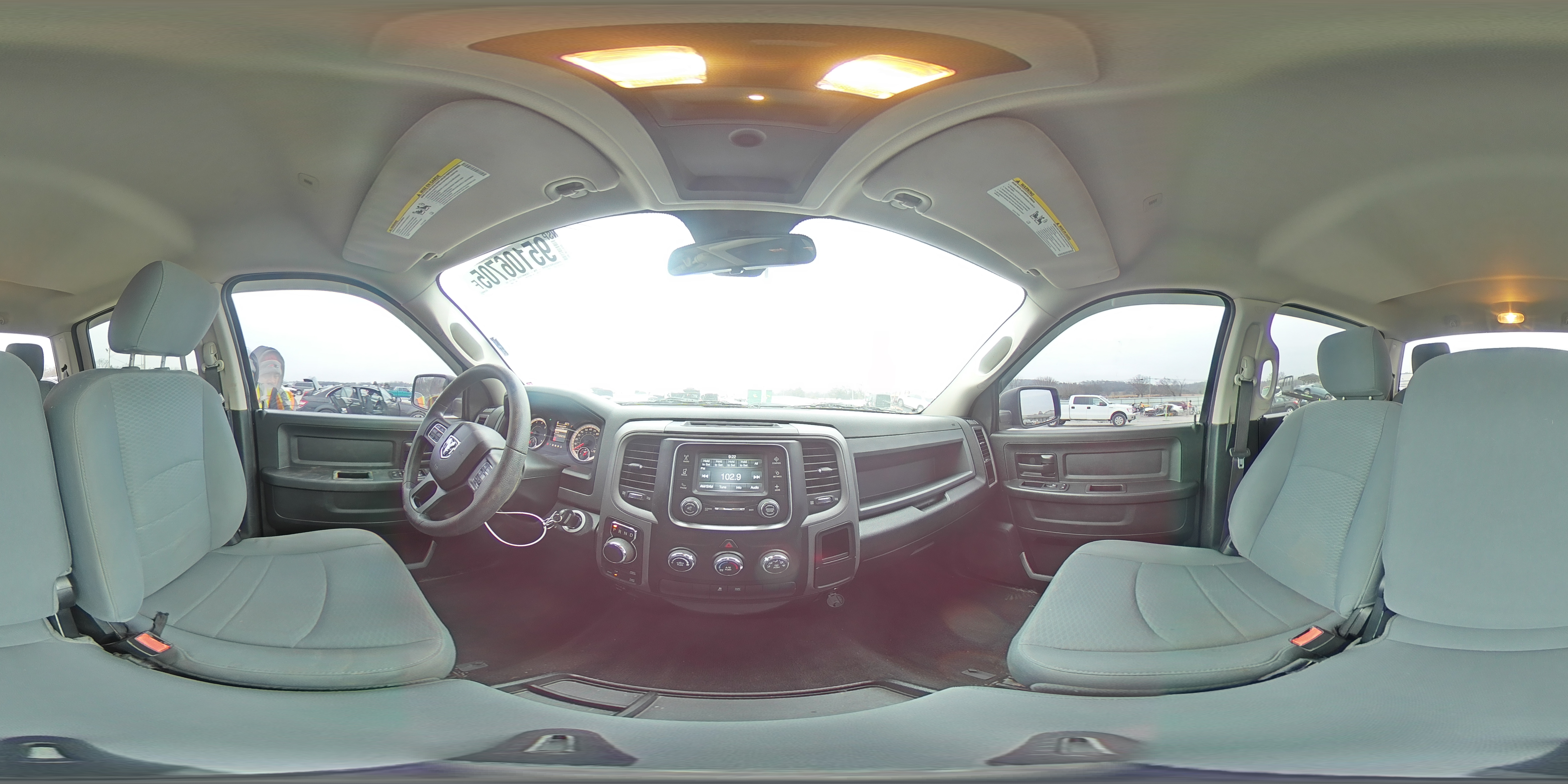 2017 Ram 1500 St VIN: 1C6RR7KGXHS794402 Lot: 95106705