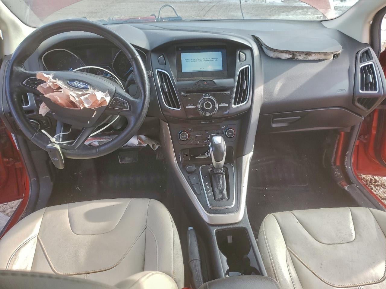 2018 Ford Focus Titanium VIN: 1FADP3N23JL325126 Lot: 95516245