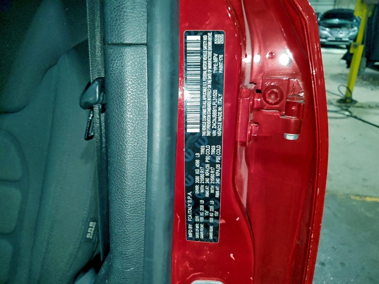 2020 Jeep Renegade Latitude VIN: ZACNJBBB1LPL31520 Lot: 96112575