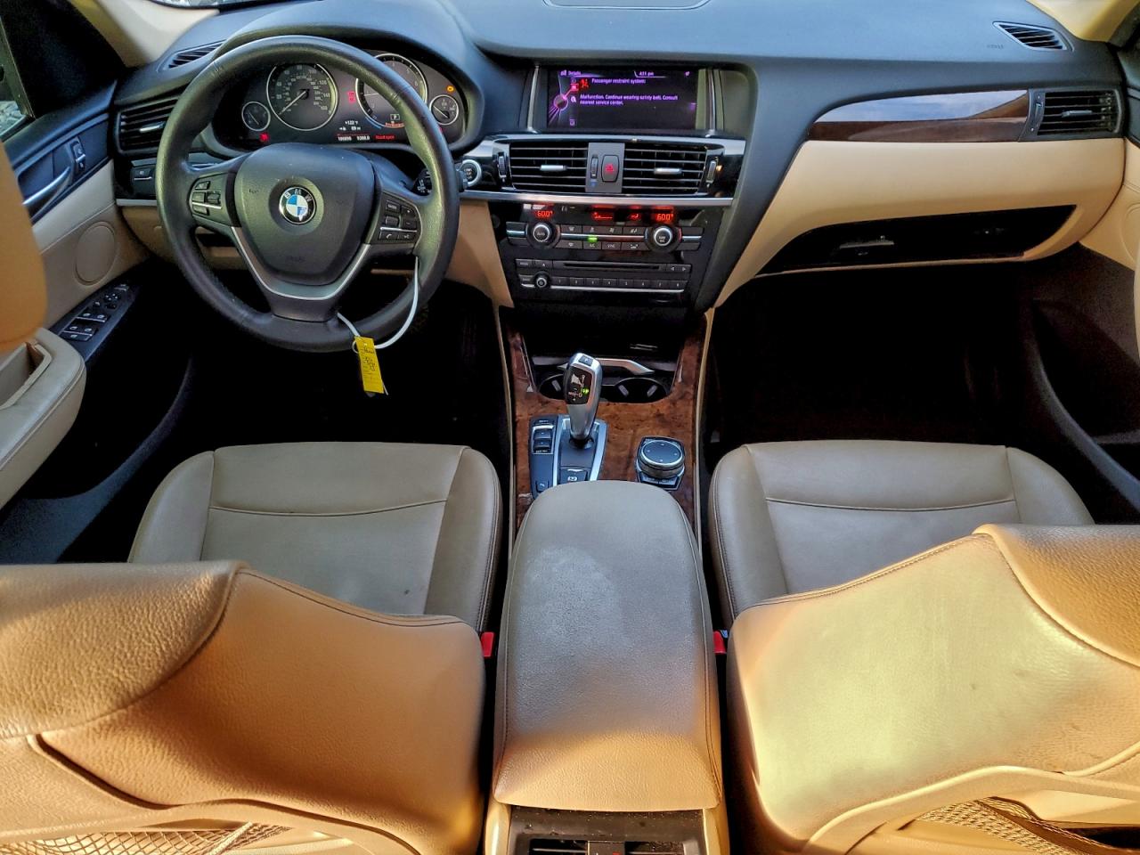 2016 BMW X3 Sdrive28I VIN: 5UXWZ7C50G0T42704 Lot: 95194965