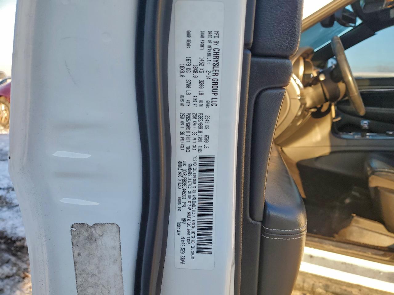 2014 Jeep Grand Cherokee Limited VIN: 1C4RJFBG9EC445361 Lot: 95185405