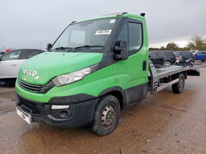 2017 IVECO DAILY 2.3 CHASSIS CAB 4100 WB HI-MATIC for sale at Copart SANDWICH