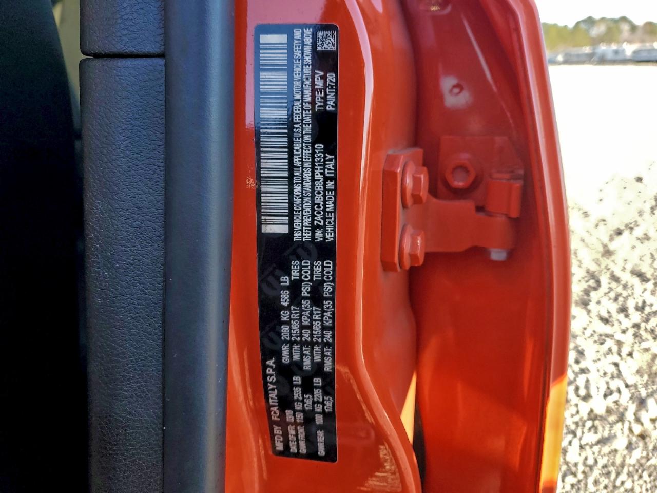 2018 Jeep Renegade Trailhawk VIN: ZACCJBCB8JPH13310 Lot: 97112975