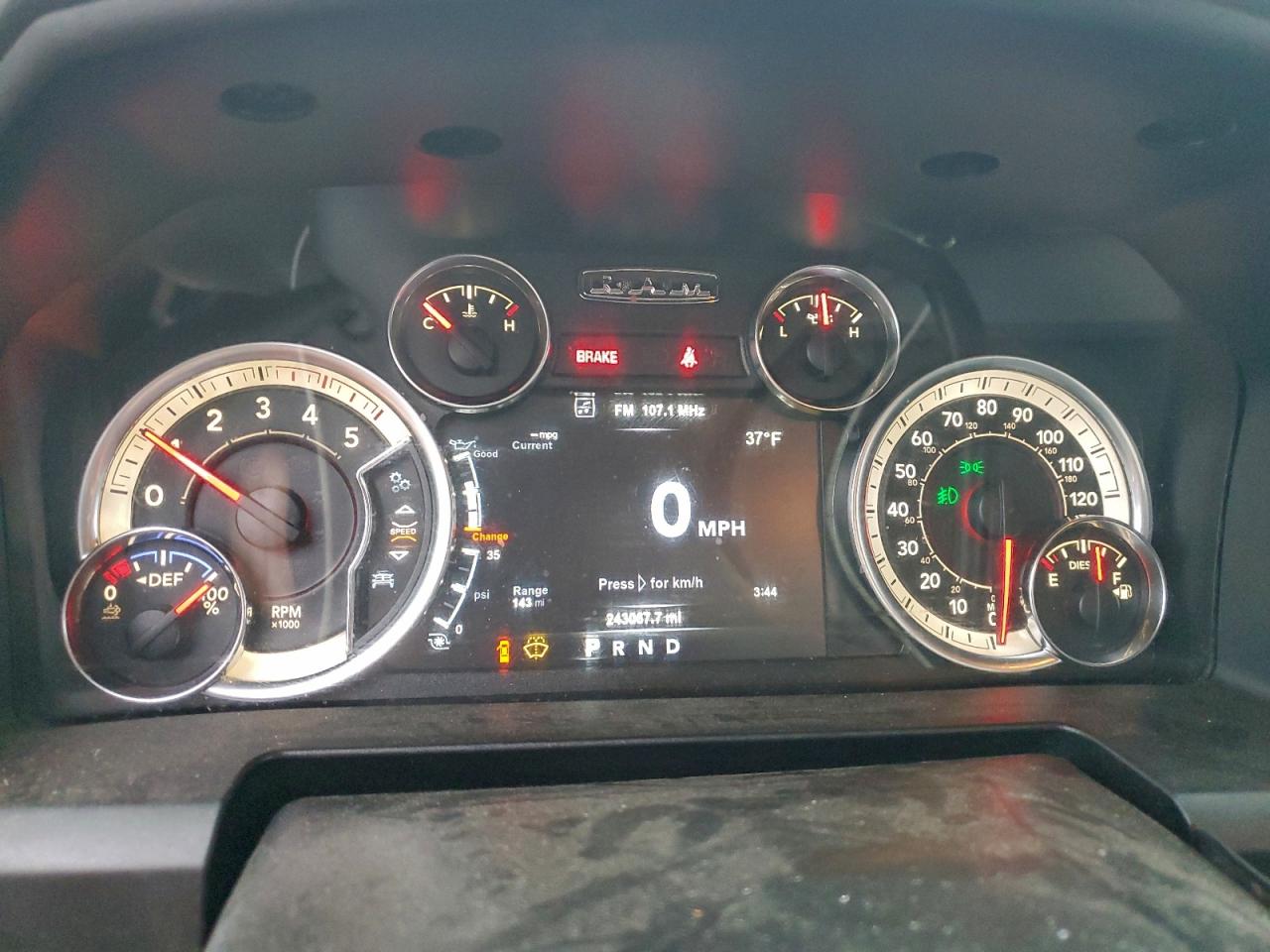 2018 Ram 5500 Rollback Tow Truck VIN: 3C7WRMDL9JG291478 Lot: 96038215