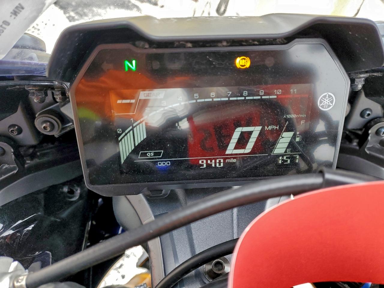 2025 Yamaha Yzfr7 VIN: JYARM38EXSA018205 Lot: 93955655