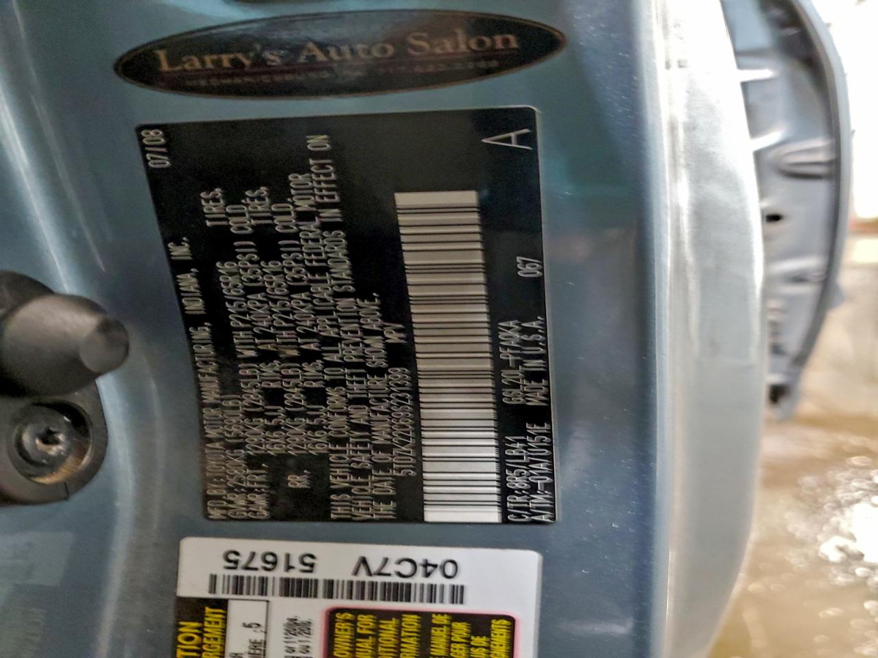 2009 Toyota Sienna Xle VIN: 5TDZK22C69S231399 Lot: 94271615