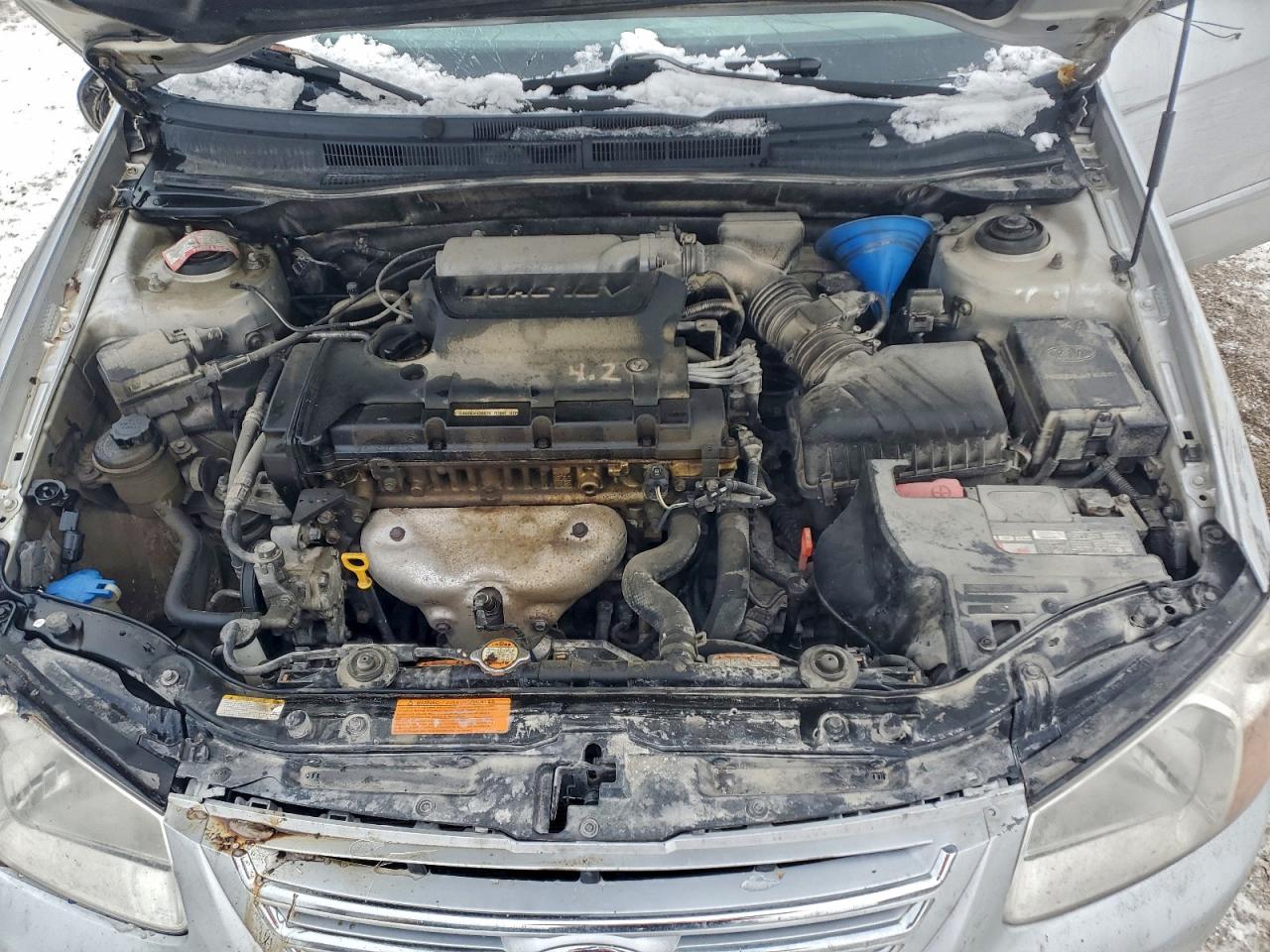 2007 Kia Spectra Ex VIN: KNAFE121875401183 Lot: 95341425