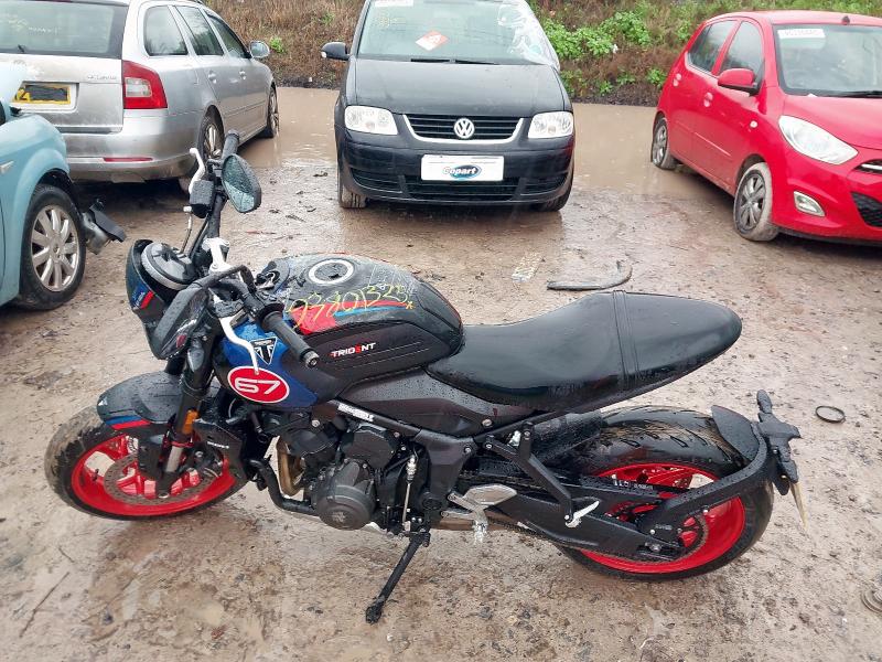 2025 TRIUMPH TRIDENT 660 - TRIPLE TRIB  for sale at Copart BRISTOL