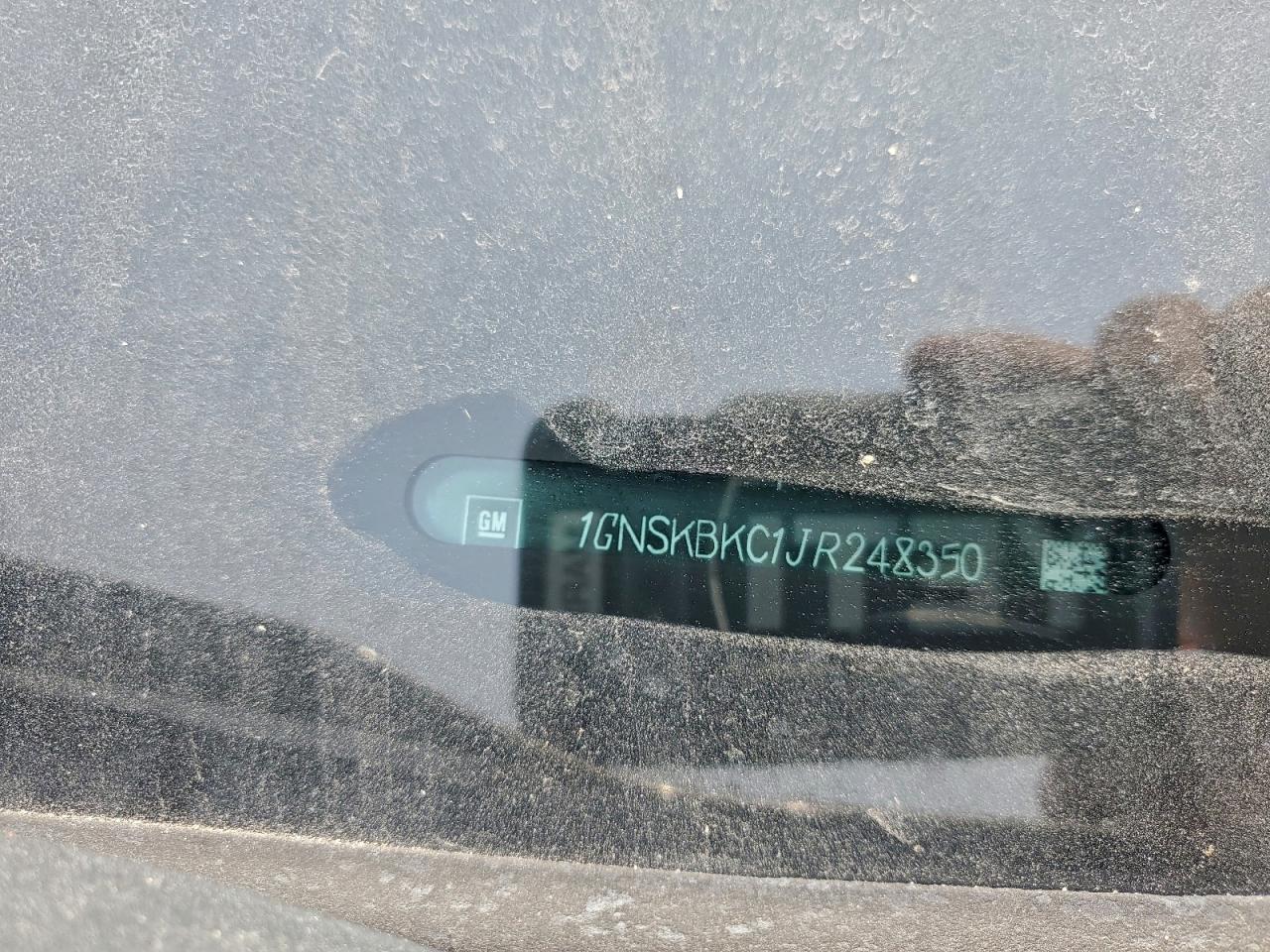 2018 Chevrolet Tahoe K1500 Lt VIN: 1GNSKBKC1JR248350 Lot: 96780385