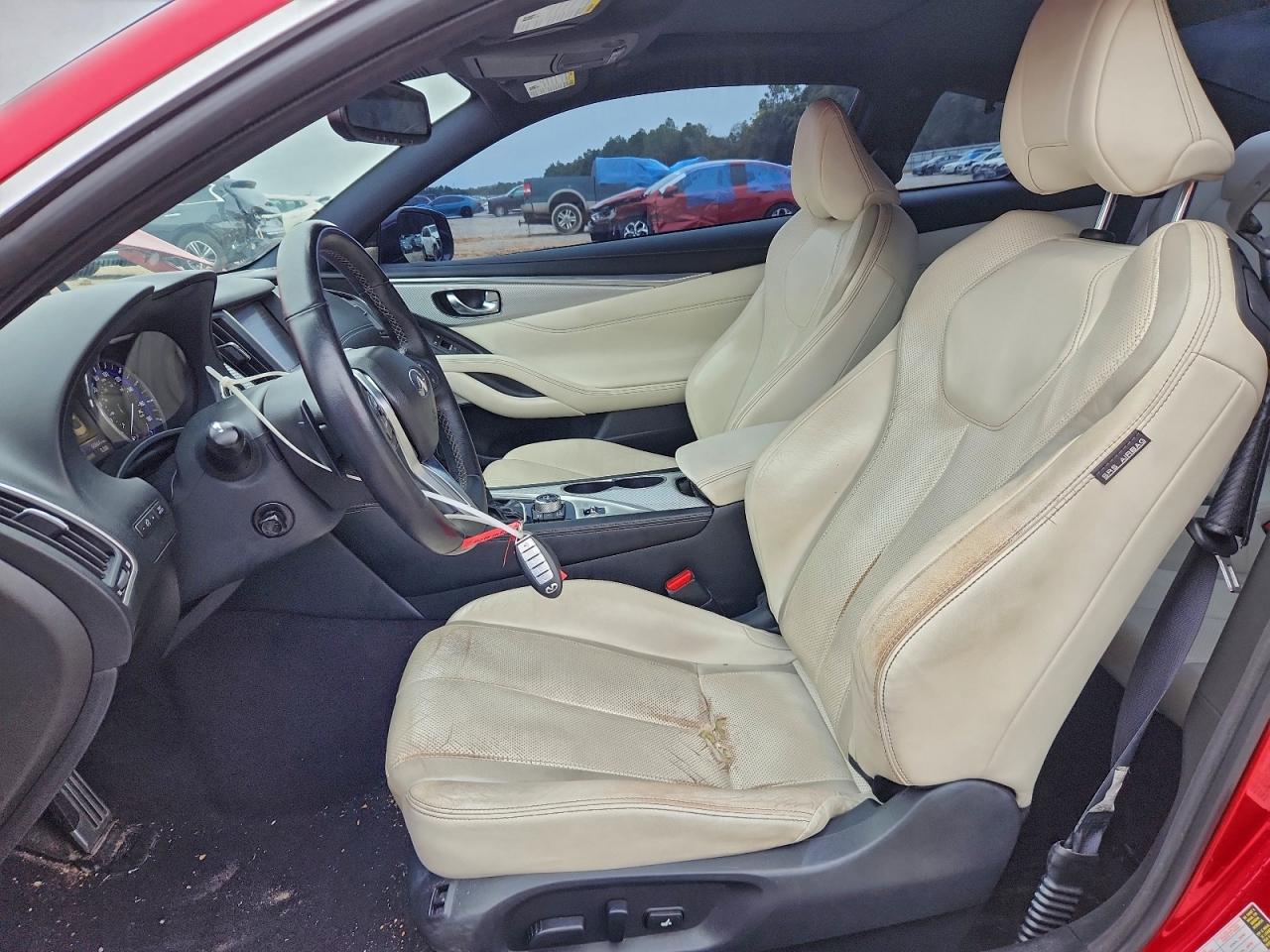 2017 Infiniti Q60 Red Sport 400 VIN: JN1FV7EL0HM701510 Lot: 94303365