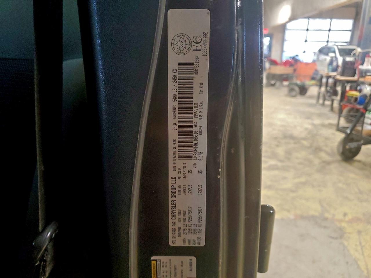 2010 Jeep Wrangler Unlimited Sport VIN: 1J4BA3H14AL165516 Lot: 95894805