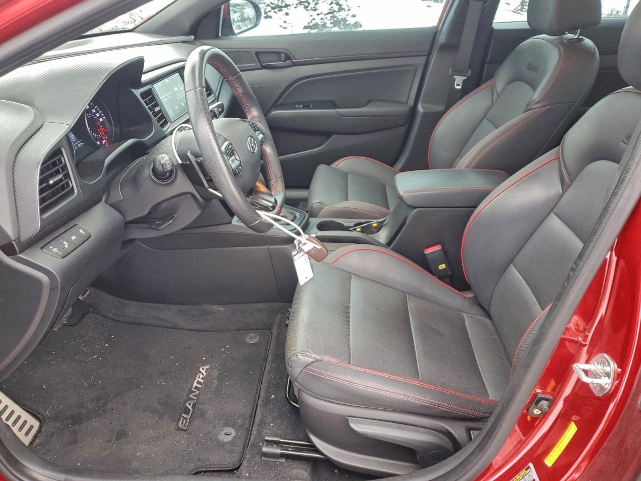 2019 Hyundai Elantra Sport VIN: KMHD04LB0KU831222 Lot: 94111115