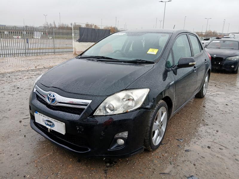 2010 TOYOTA AURIS 1.8 VVTI HYBRID T SPIRIT 5DR CVT AUTO for sale at Copart CORBY