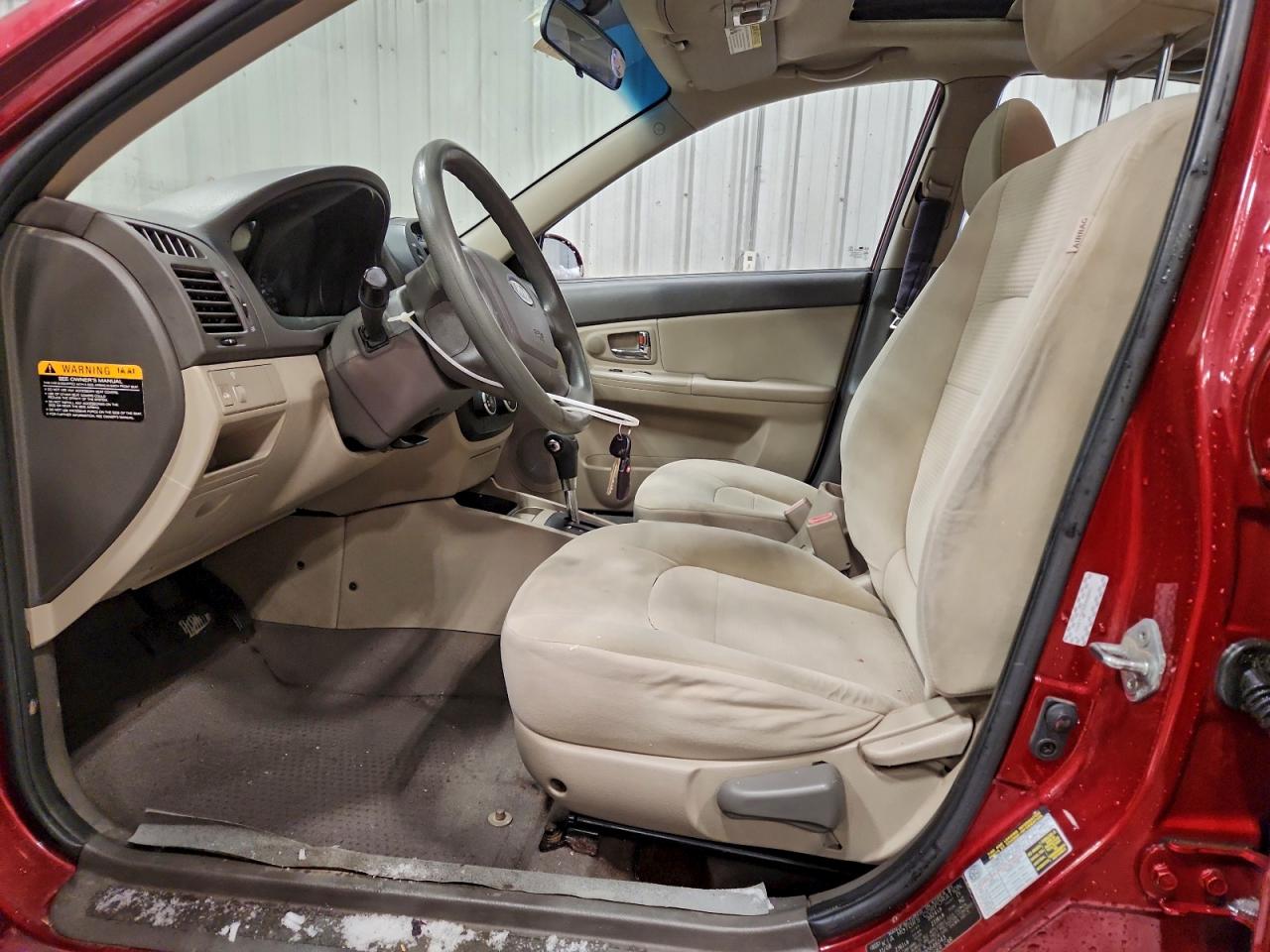 2009 Kia Spectra Ex VIN: KNAFE221X95646043 Lot: 94142395