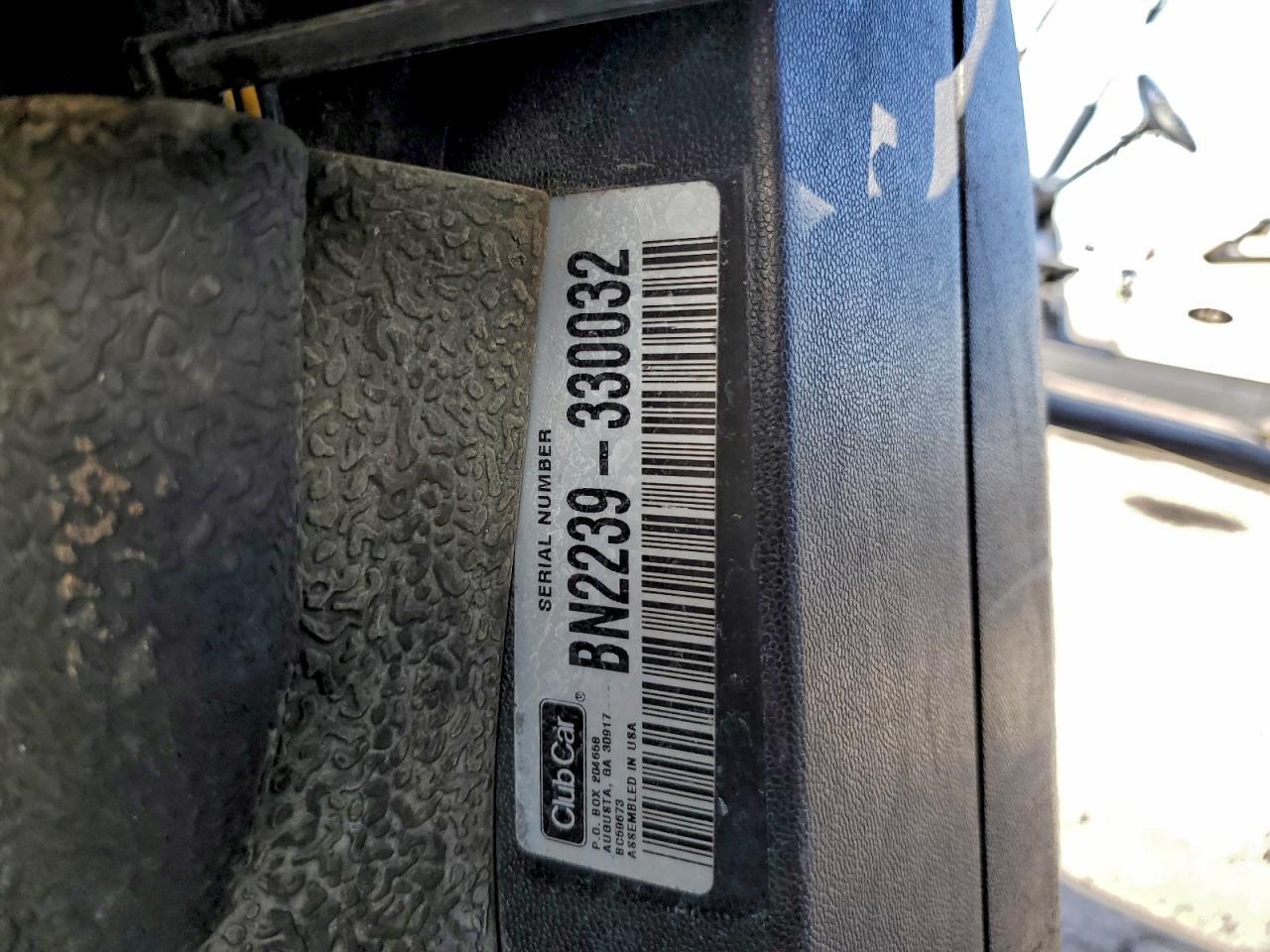 2022 Club Car Tempo Fla VIN: BN2239330032 Lot: 95171645