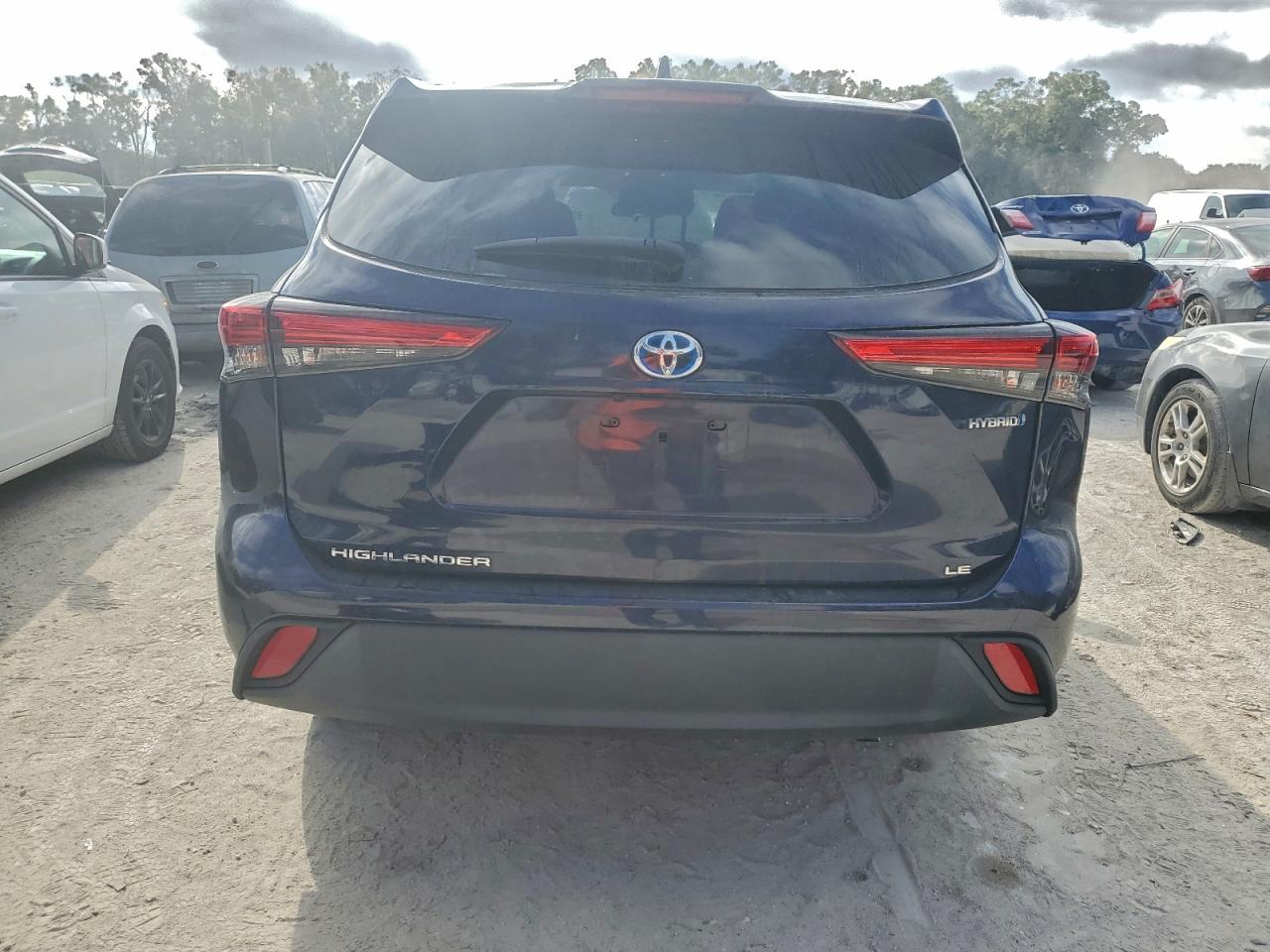 2023 Toyota Highlander Hybrid Le VIN: 5TDZARAH1PS019449 Lot: 95206015