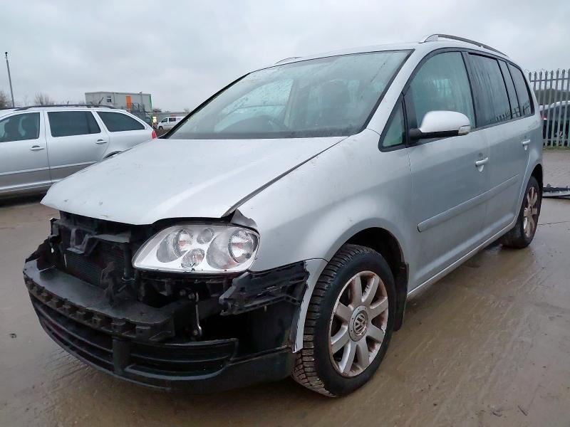 2007 VOLKSWAGEN TOURAN 1.9 TDI PD SE 5DR [7 SEAT] for sale at Copart YORK