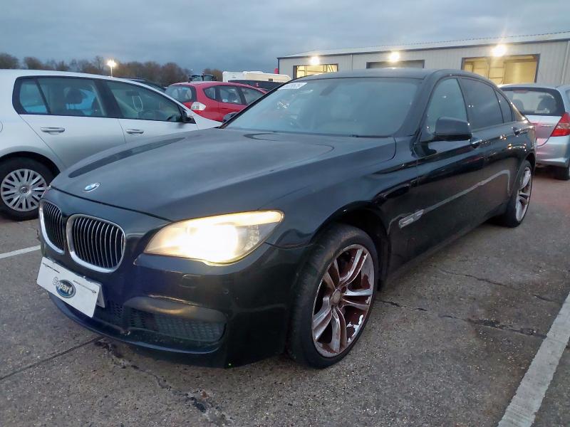 2012 BMW 7 SERIES 730LD M SPORT 4DR AUTO for sale at Copart NEWBURY