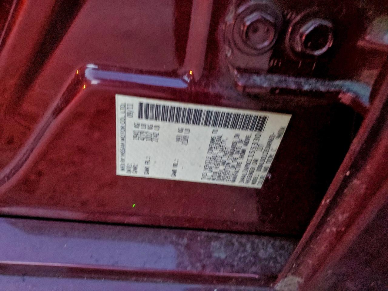 2012 Nissan Altima Base VIN: 1N4AL2APXCC155330 Lot: 94389095