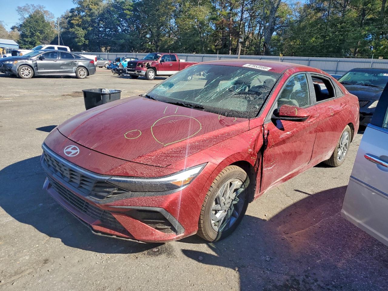 2024 Hyundai Elantra Sel VIN: KMHLM4DG7RU752425 Lot: 97853595