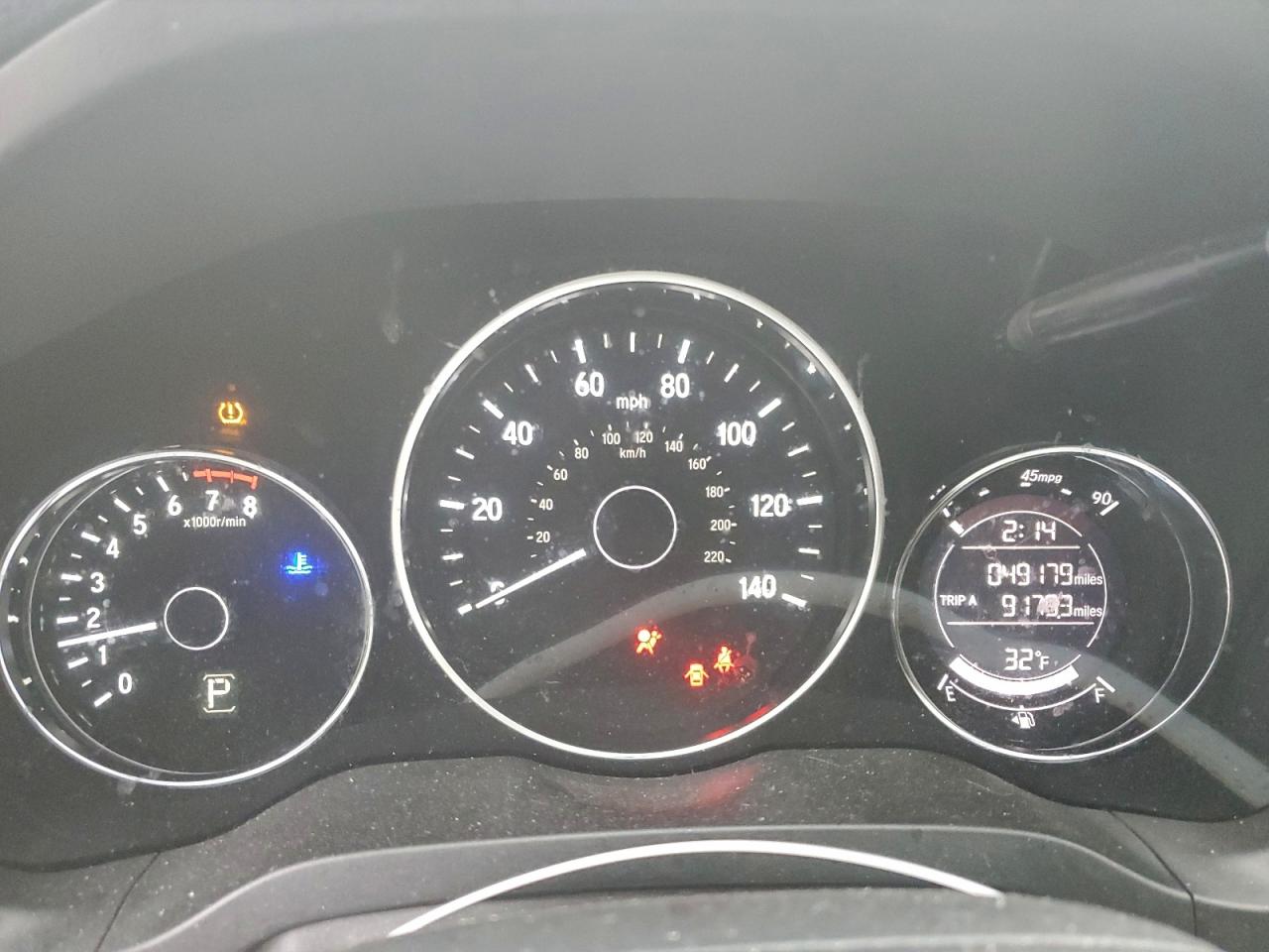 2017 Honda Hr-V Lx VIN: 3CZRU5H35HM719562 Lot: 91790385