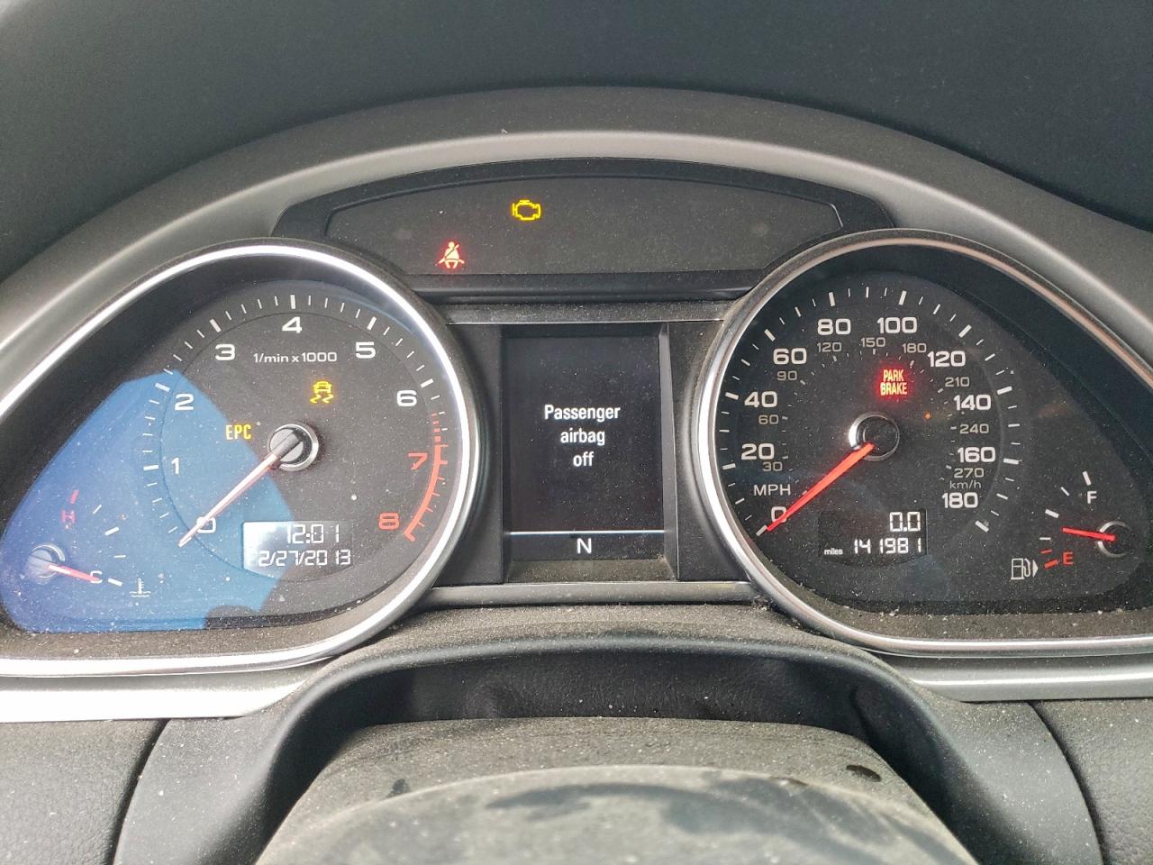 2014 Audi Q7 Prestige VIN: WA1DGAFE6ED019751 Lot: 96789935